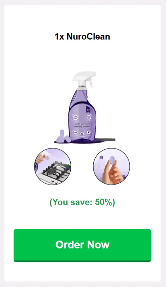 NuroClean offer price 
